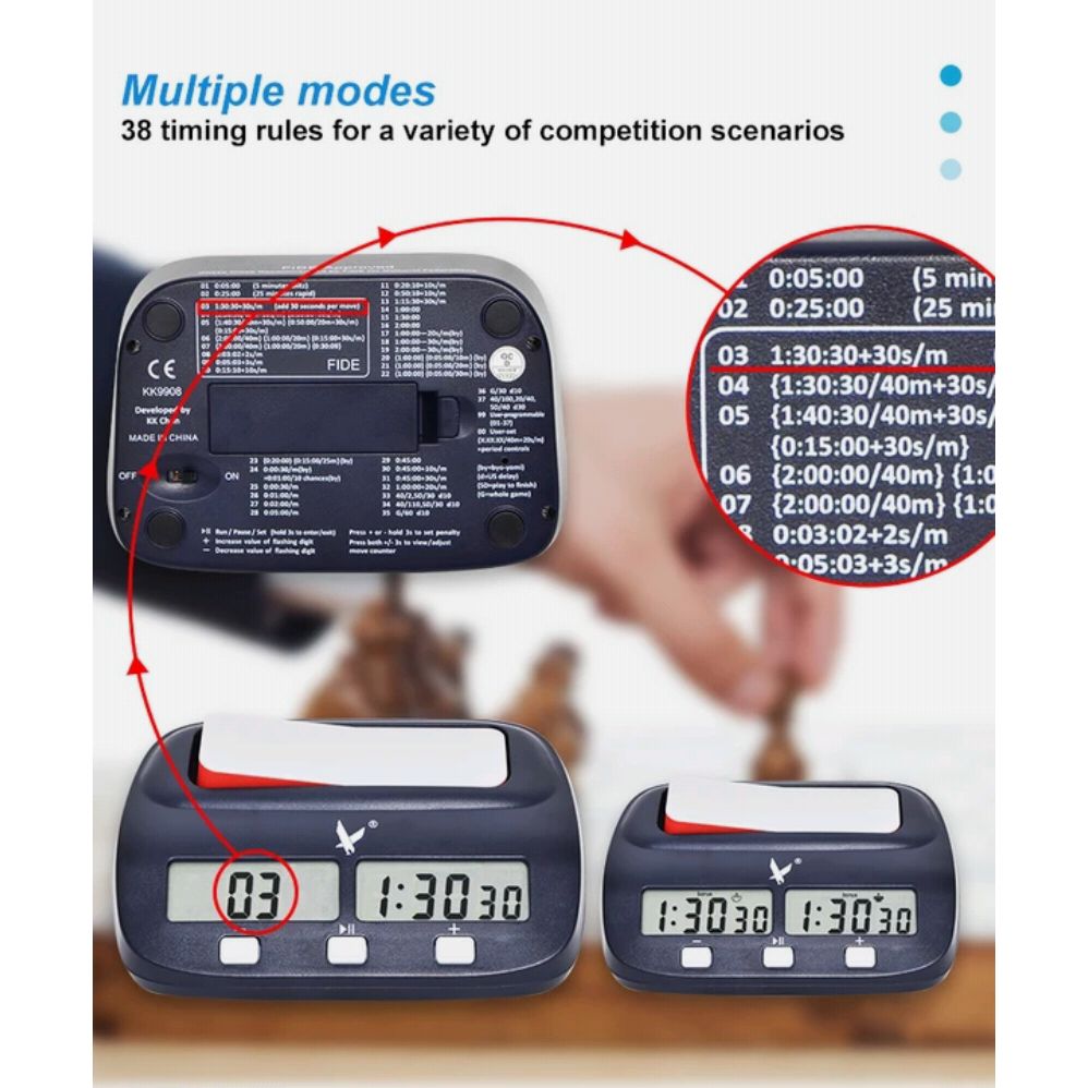 NOUVEL ARRIVAGE!!! Pendule de tournoi homologuée FIDE 65 000 Francs CFA
